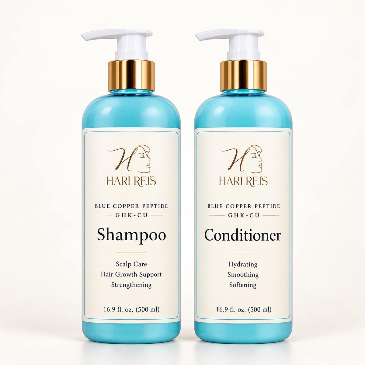 Blue Copper Peptide Hair Care Duo