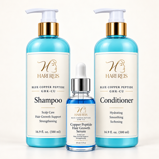 Blue Copper Peptide Complete Hair Care Kit